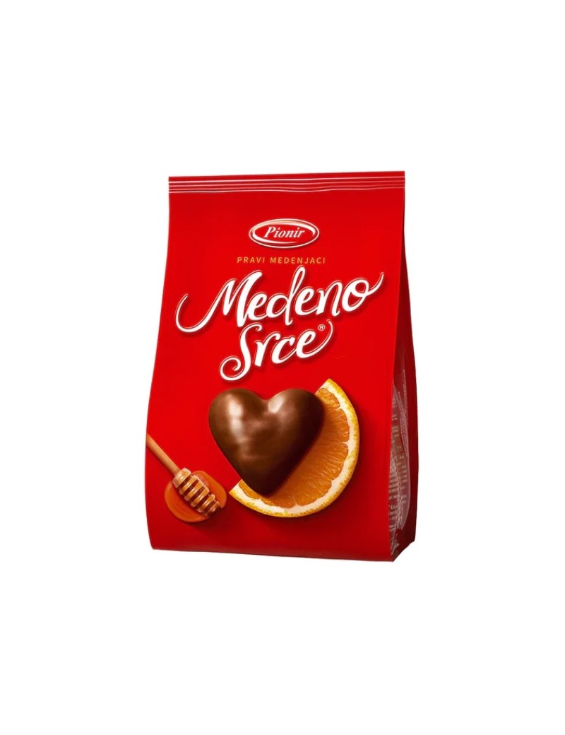 Honigherzen mit Orangenfuellung 150g