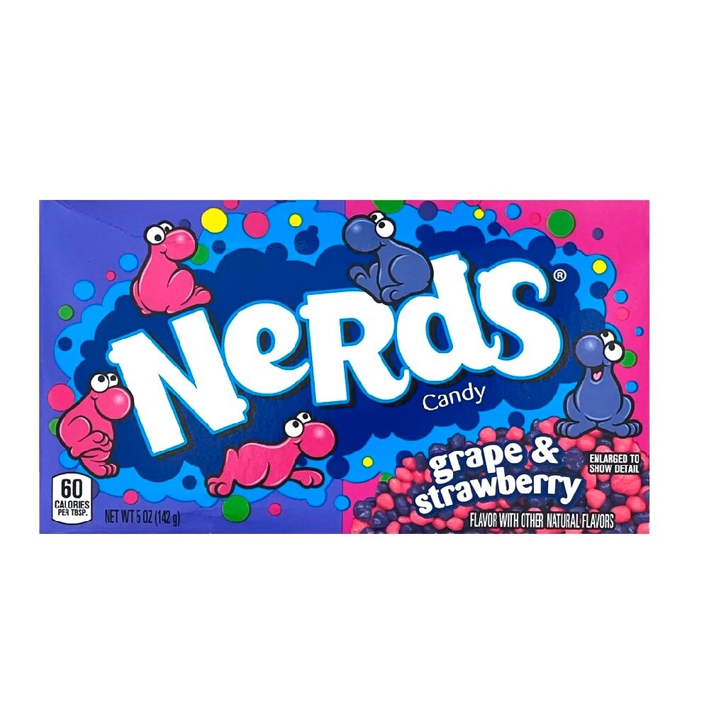 Nerds Grape & Strawberry Theater Box 141,7g
