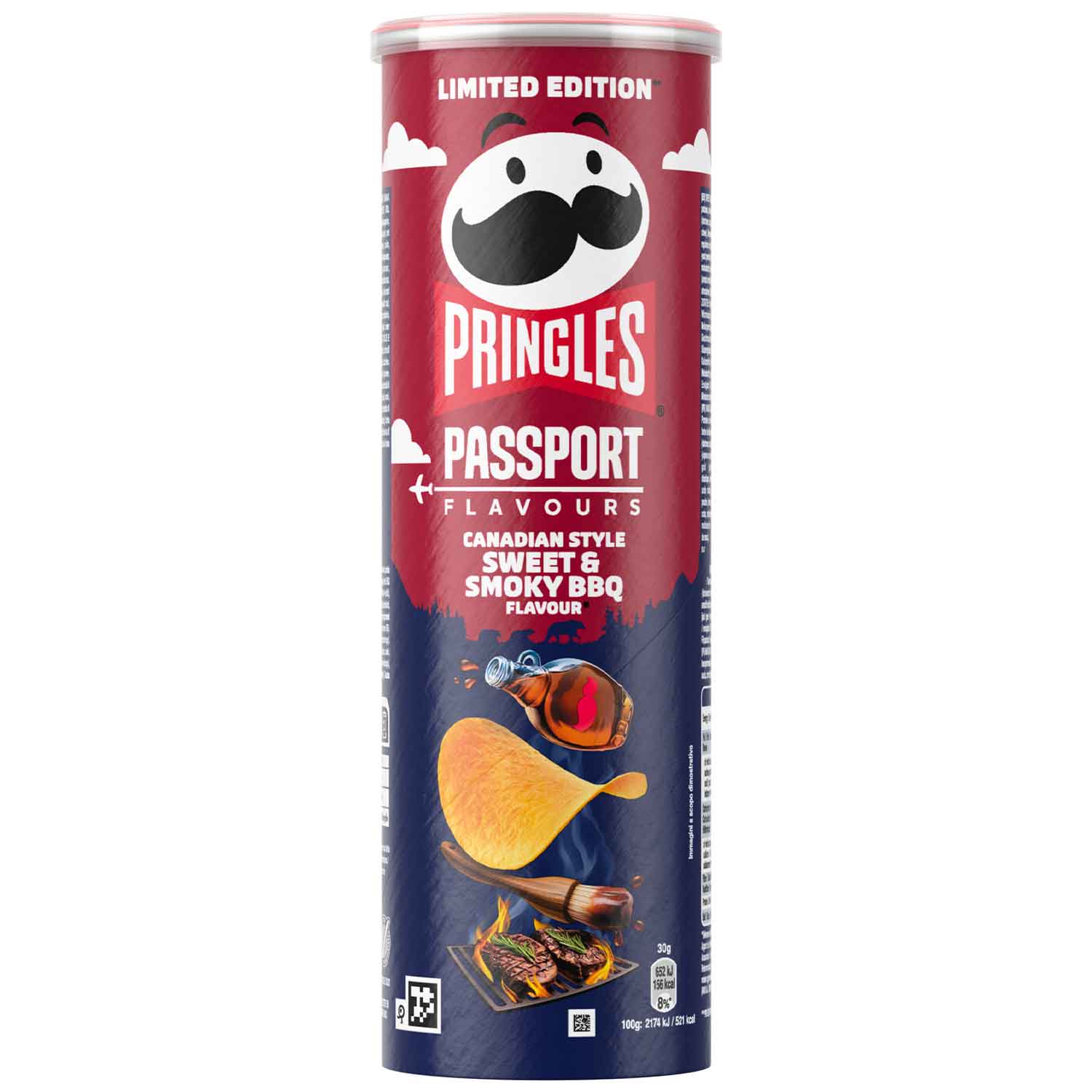 Pringles Canadian Style Sweet & Smoky BBQ 165g